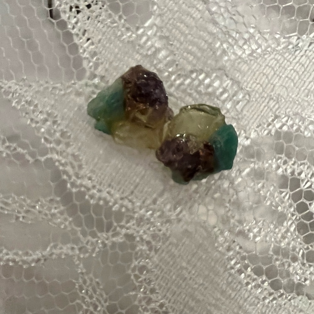 Gemstone Cluster Earring